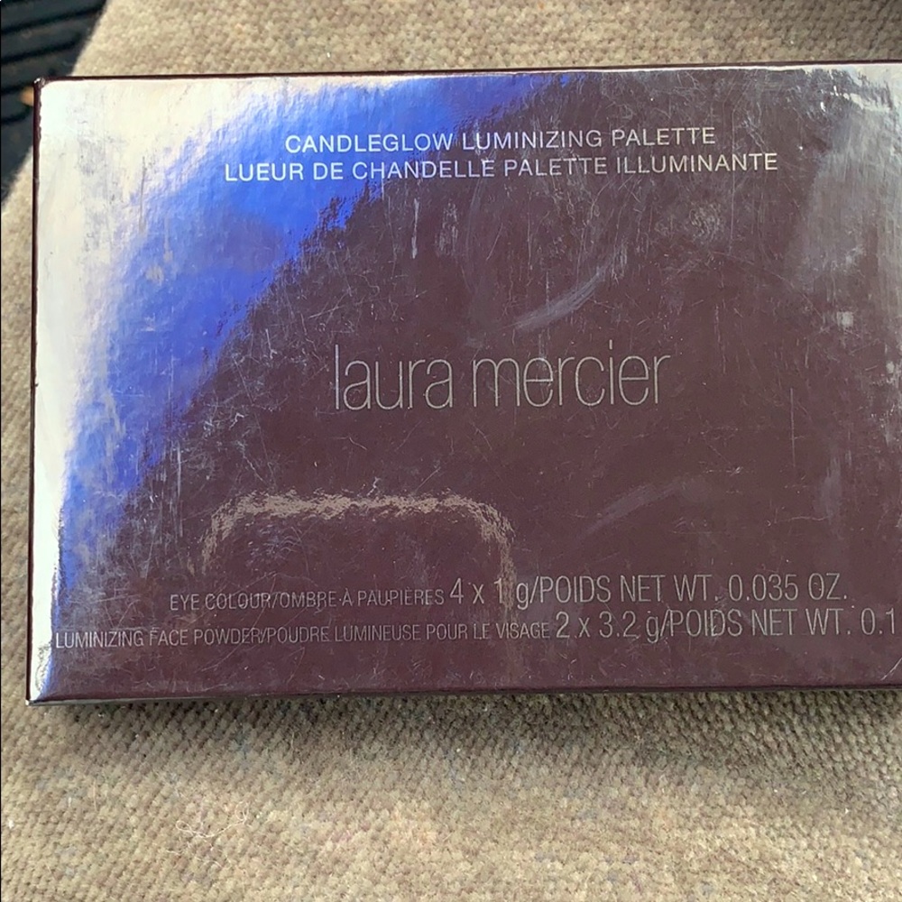 Laura Mercier eye color and luminizing face powder